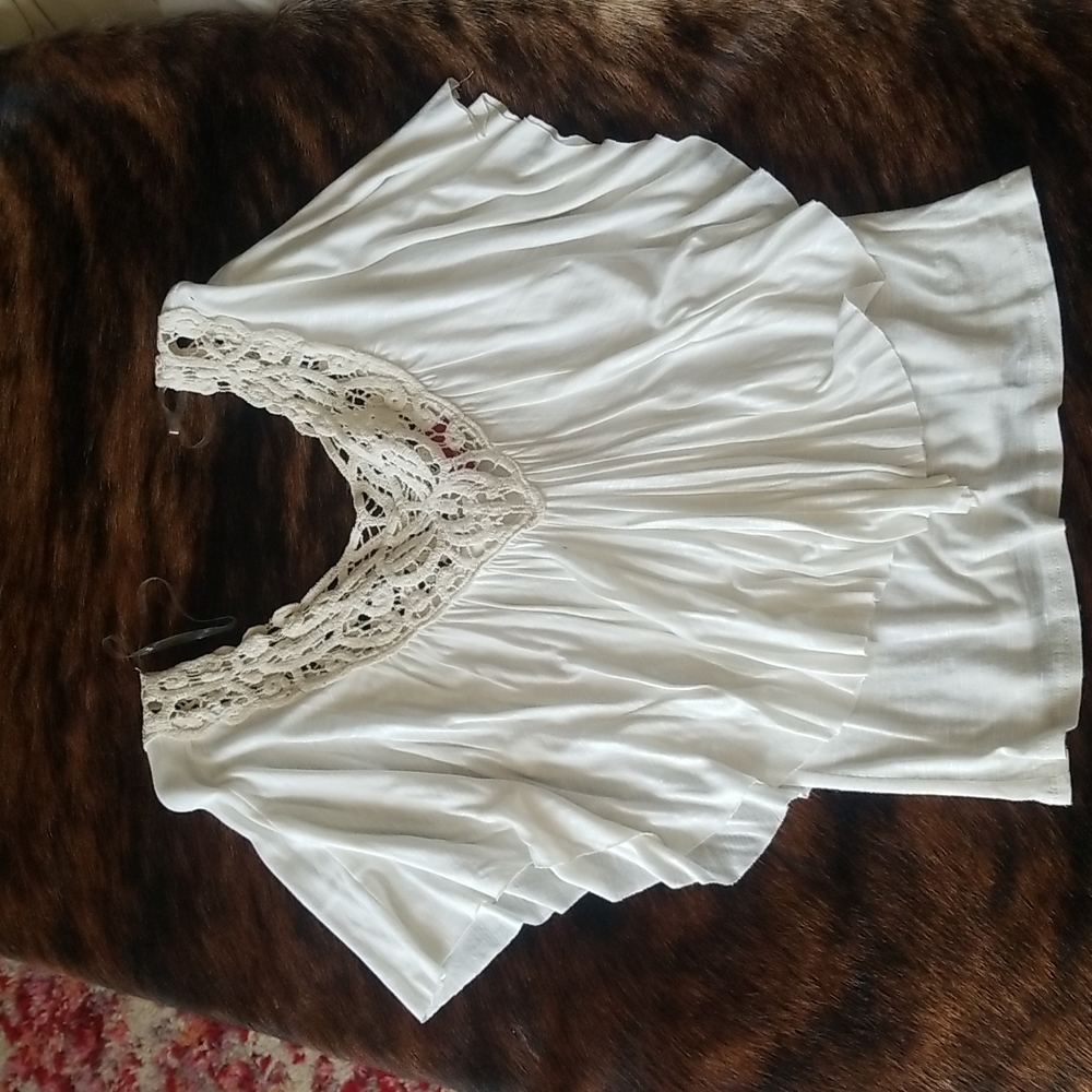 Cream Blouse
